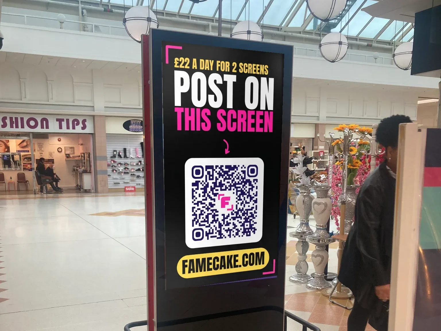 Grays Shopping Centre - Fragrance Shop - Double Sided