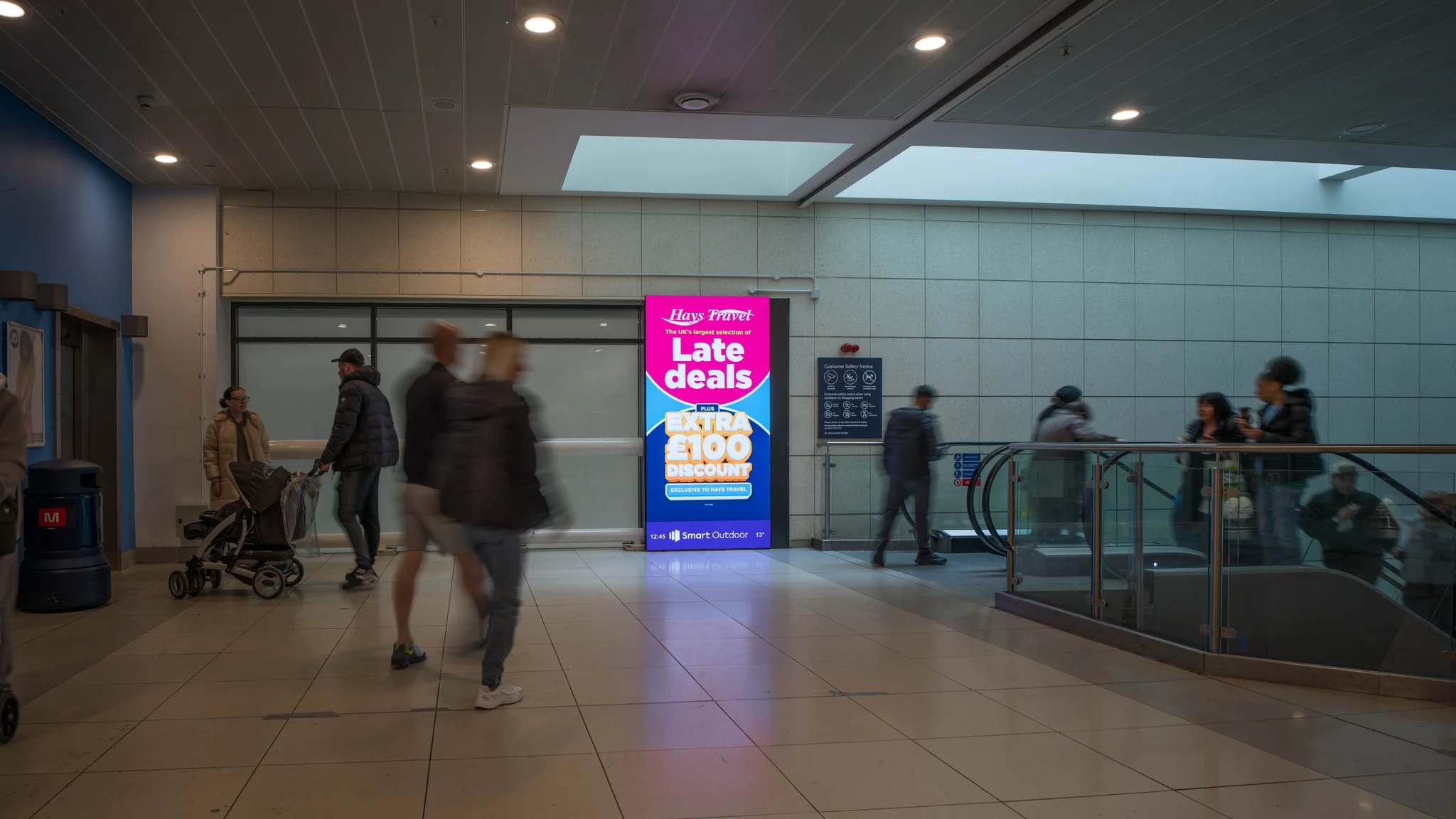 Chelmsley Wood: Escalators, Birmingham (Escalator 2)