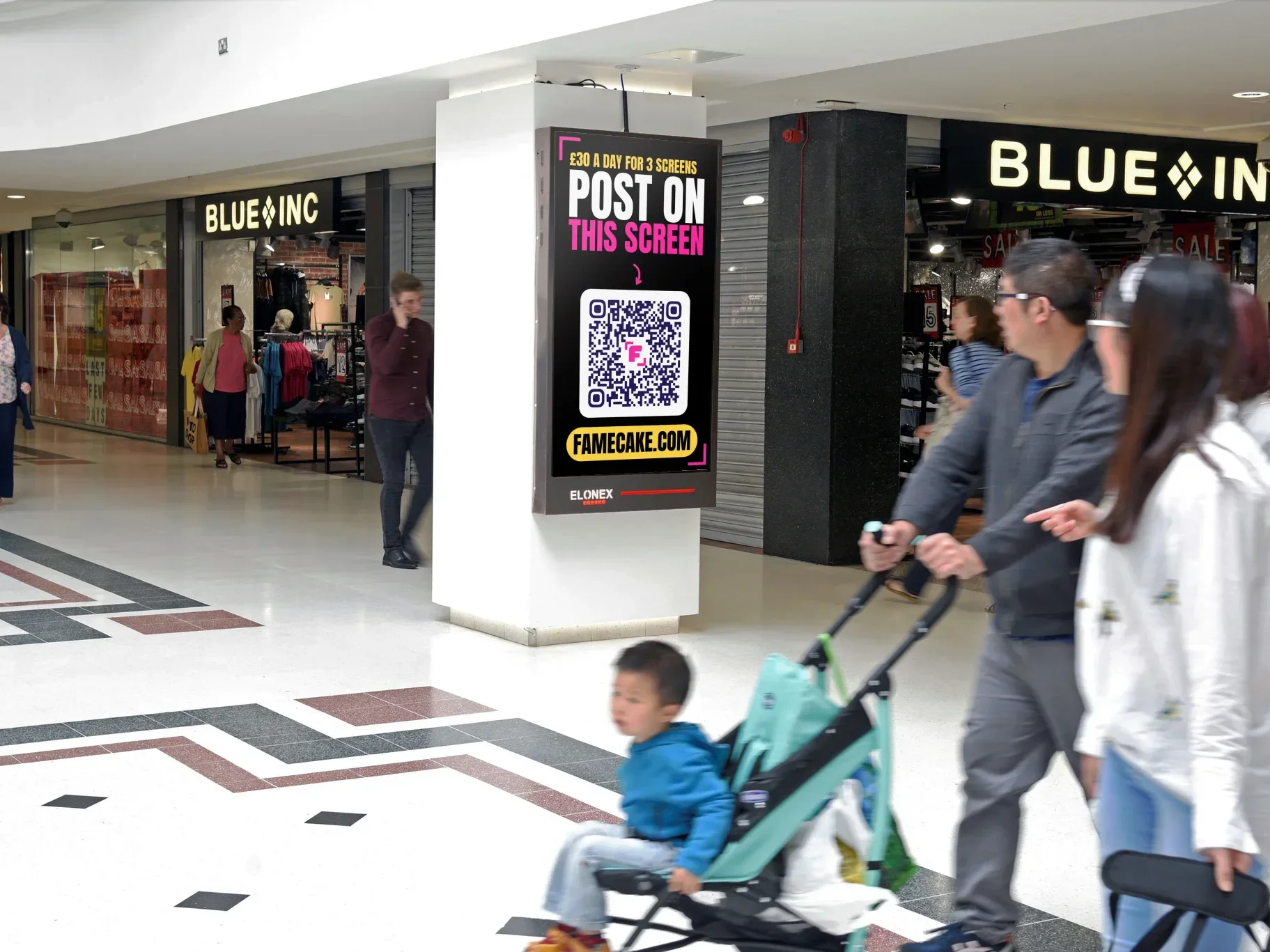 Eastgate Shopping Centre - Wall Mounted B