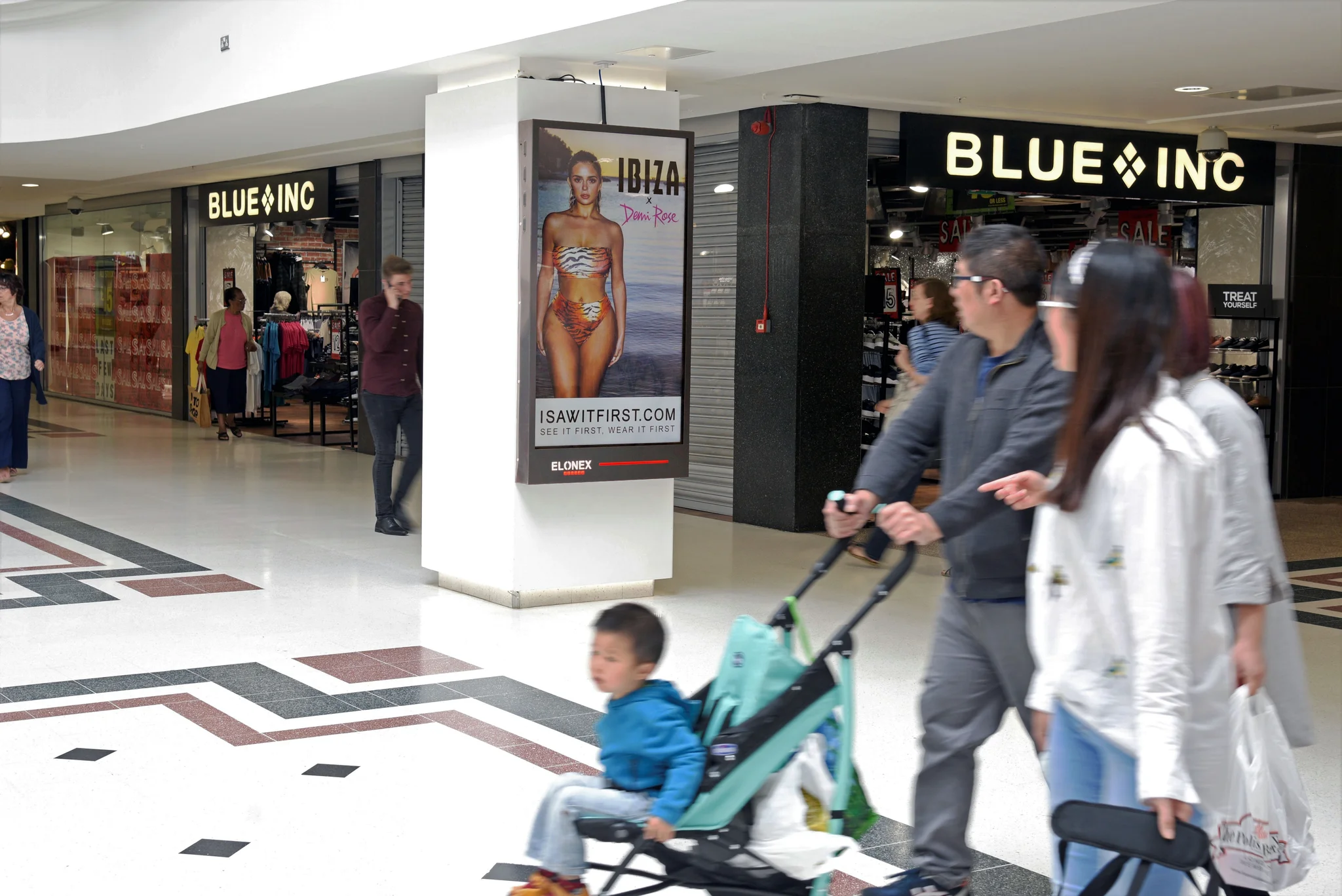 Eastgate Shopping Centre - Wall Mounted B