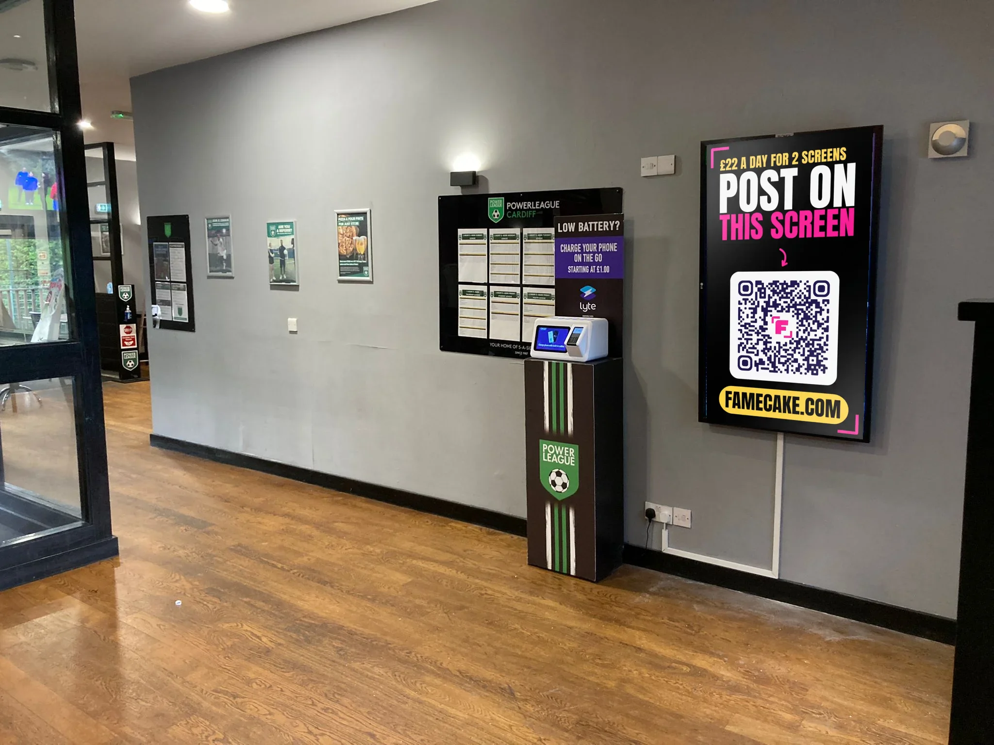 Powerleague - Cardiff - Foyer