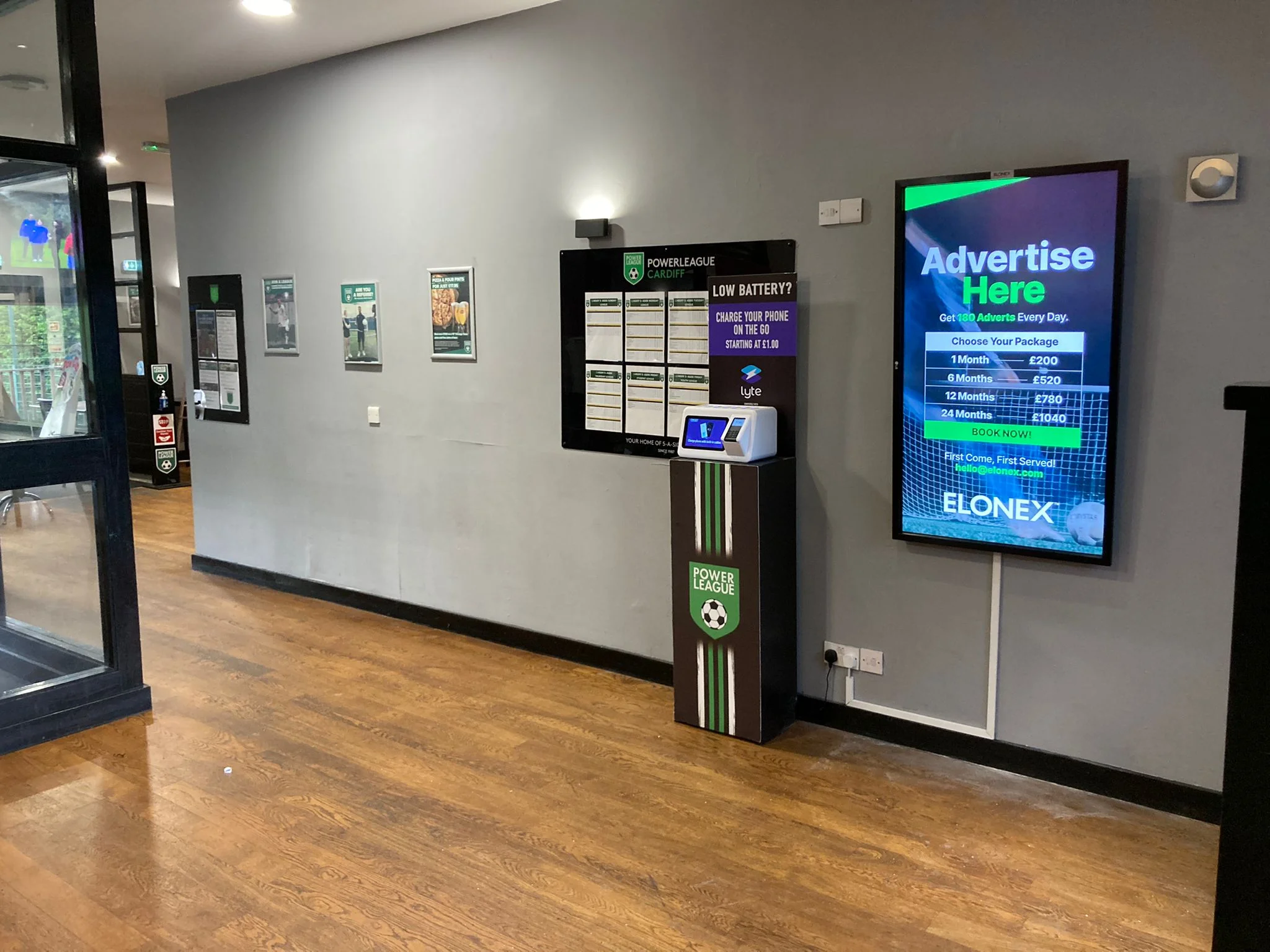 Powerleague - Cardiff - Foyer
