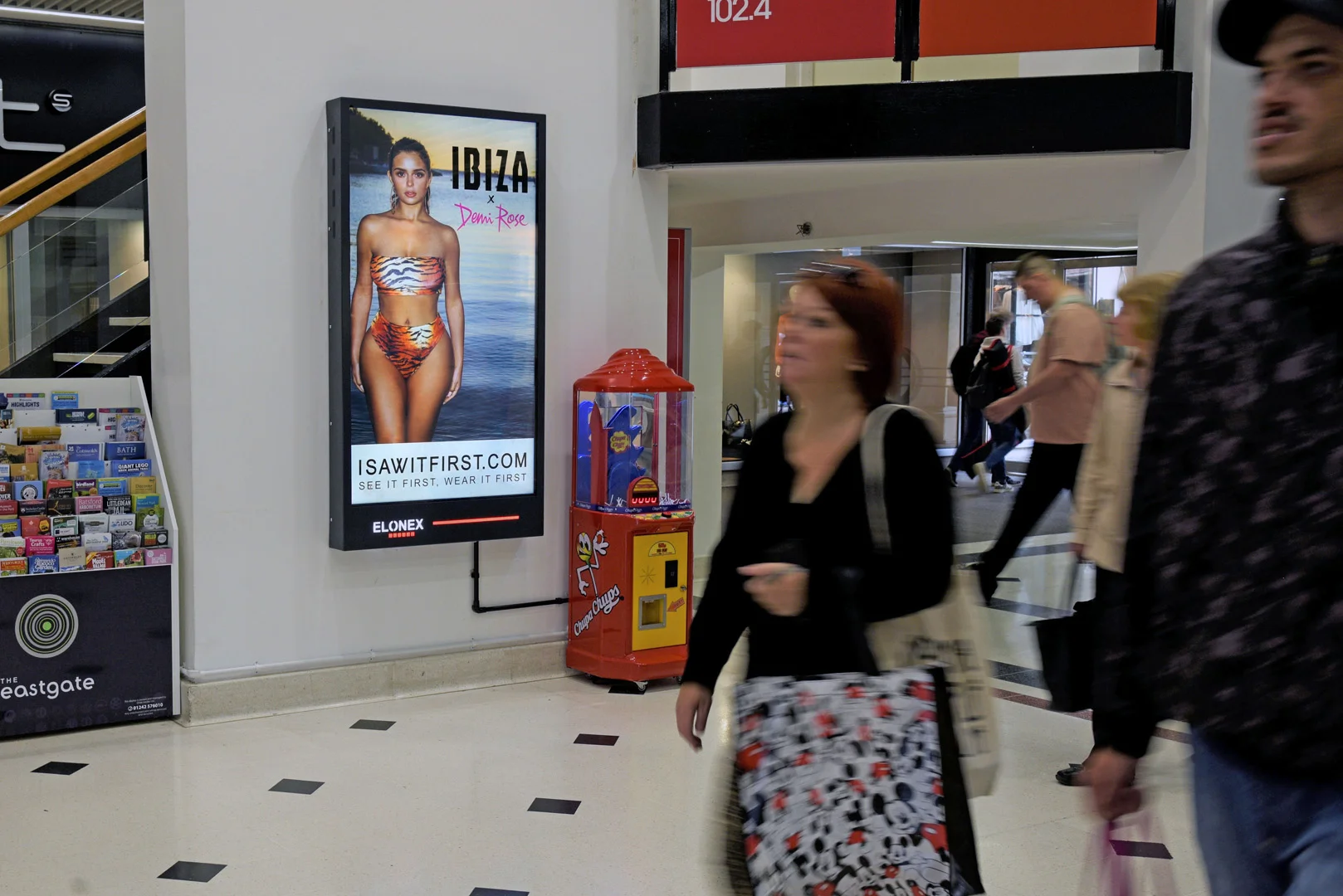 Eastgate Shopping Centre - Wall Mounted A