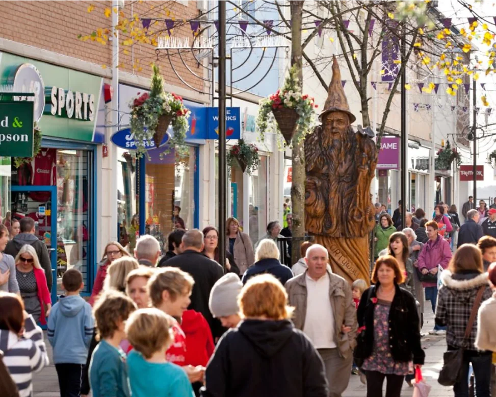 Merlins Walk Carmarthen
