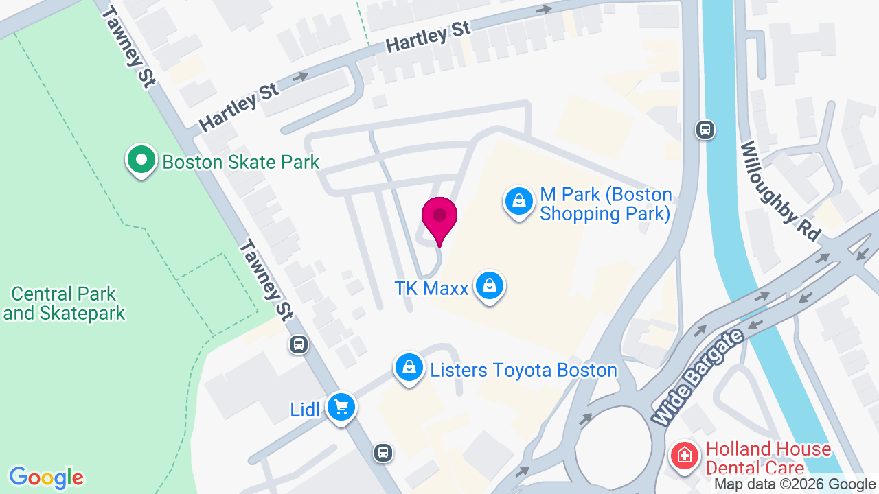Map of digital billboard locations in Boston